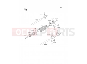 KAWASAKI 2012 Gear Change Drum/Shift Fork(s)