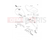 KAWASAKI W800 (EJ800ACF) Labels