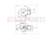 KAWASAKI 2012 Crankcase Bolt Pattern
