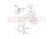 KAWASAKI 2012 Right Engine Cover(s)