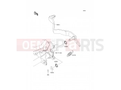 Brake Pedal - Kawasaki D-TRACKER 125 (KLX125DDF) 2013
