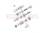 Transmission - Kawasaki ER-6f (EX650EDS) 2013