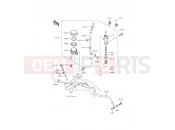 Rear Master Cylinder - Kawasaki ER-6f (EX650EDS) 2013