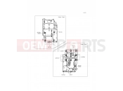 Crankcase Bolt Pattern - Kawasaki NINJA 300 ABS (EX300BDF) 2013
