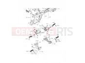 Footrests - Kawasaki NINJA 300 ABS (EX300BDF) 2013