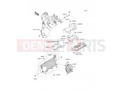 KAWASAKI 2013 Radiator