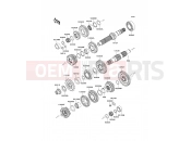 Transmission - Kawasaki VERSYS ABS (KLE650DDF) 2013