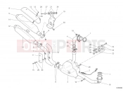 DUCATI Monster S2R 1000 EXHAUST SYSTEM » EXHAUST SYSTEM