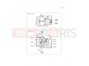 KAWASAKI 2014 Crankcase Bolt Pattern