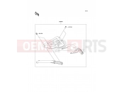 KAWASAKI 2014 Accessory(Top Case Stay)