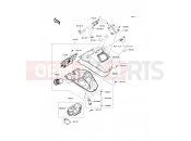 Air Cleaner - Kawasaki VERSYS ABS (KLE650DEF) 2014