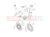 Front Brake - Kawasaki VERSYS ABS (KLE650DEF) 2014