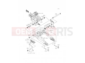 KAWASAKI ER-6f (EX650EGF) Swingarm