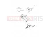 KAWASAKI ER-6f (EX650EGF) Decals(Gray)