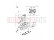 KAWASAKI ER-6f ABS (EX650FGF) Cylinder Head