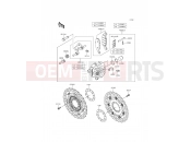 KAWASAKI ER-6f ABS (EX650FGF) Front Brake