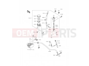 KAWASAKI ER-6f ABS (EX650FGF) Rear Master Cylinder