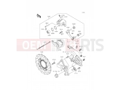 KAWASAKI ER-6f ABS (EX650FGF) Rear Brake