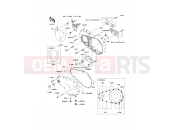 KAWASAKI 2005 Left Engine Cover(s)