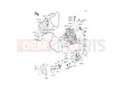 Engine Cover(s) - Kawasaki ER-6f (EX650A6F) 2006