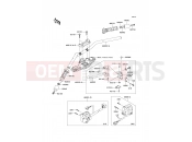 Handlebar - Kawasaki ER-6f (EX650A6F) 2006
