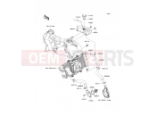 Water Pipe - Kawasaki ER-6f (EX650A7F) 2007