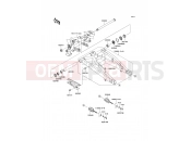 Swingarm - Kawasaki ER-6f (EX650A7F) 2007