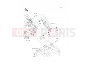 Suspension/Shock Absorber - Kawasaki ER-6f (EX650A7F) 2007