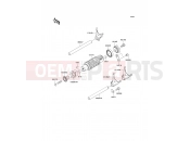KAWASAKI 2007 Gear Change Drum/Shift Fork(s)