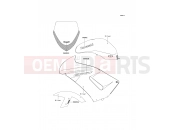 KAWASAKI 2007 Decals(Silver)