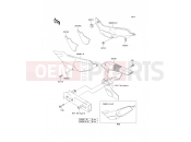 Side Covers/Chain Cover - Kawasaki KLE500 (KLE500B7F) 2007