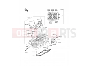 Cylinder Head - Kawasaki VERSYS (KLE650A7F) 2007