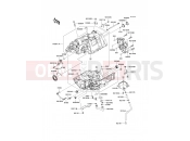Crankcase(ER650AE057324-) - Kawasaki VERSYS (KLE650A7F) 2007
