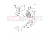 Engine Cover(s) - Kawasaki VERSYS (KLE650A7F) 2007