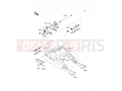 Swingarm - Kawasaki VERSYS (KLE650A7F) 2007