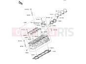 Cylinder Head - Kawasaki ZZR1400 (ZX1400A7F) 2007