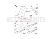Side Covers/Chain Cover - Kawasaki GPZ500S (EX500-E2) 1995