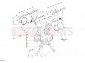 DUCATI Sportclassic 1000 S VERTICAL CYLINDER HEAD » VALVE DRIVE
