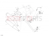 DUCATI 2007 Sportclassic 1000 Single-Seat JAP EXHAUST SYSTEM » EXHAUST SYSTEM