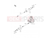 Rear Axle - Kawasaki MULE 600 (KAF400BCF) 2012