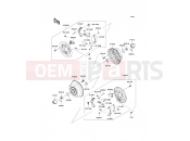 Rear Hub - Kawasaki MULE 600 (KAF400BCF) 2012