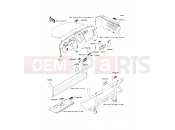 Labels - Kawasaki MULE 600 (KAF400BCF) 2012