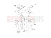 KAWASAKI MULE 600 (KAF400BDF) Air Cleaner