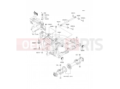 KAWASAKI MULE 600 (KAF400BDF) Swingarm