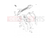 KAWASAKI MULE 600 (KAF400BDF) Front Fender(s)