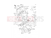 KAWASAKI 2007 Frame Fittings(Front)