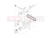 KAWASAKI 2008 Driven Converter/Drive Belt