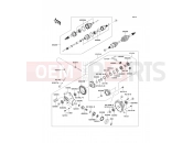 KAWASAKI MULE 610 4x4 (KAF400AEF) Drive Shaft-Front