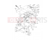 KAWASAKI MULE 610 4x4 (KAF400AEF) Frame Fittings(Rear)