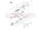 KAWASAKI MULE PRO-DXT (KAF1000AHF) Starter Motor